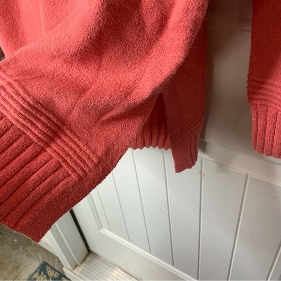 Anthropologie NEW pink mock neck tunic sweater size small - Picture 5 of 7